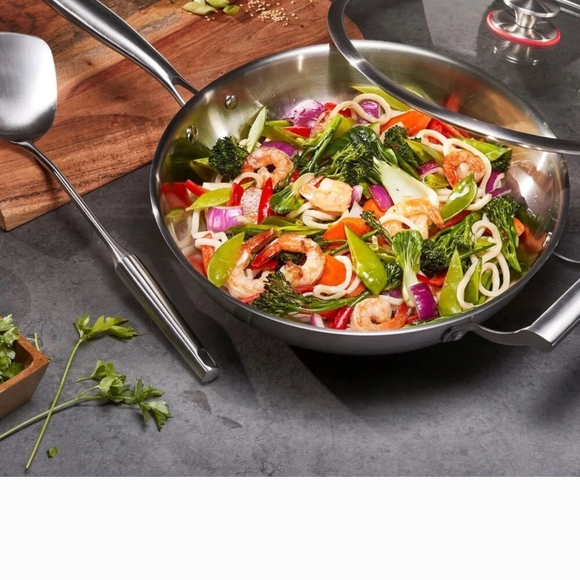 MIU Stainless Steel Wok - Picture 1 of 5